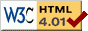  [Cumple con el est&aacute;ndar HTML] 